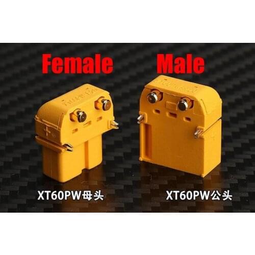 XT60PW Plug Connector XT60 Upgrade Male & Female for PCB soldering rc airplane parts