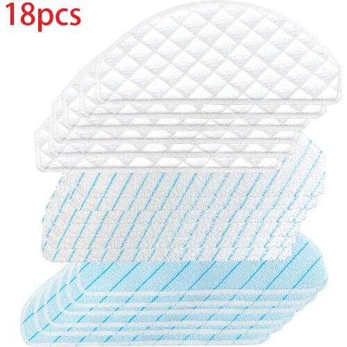 For ECOVACS T9 Plus T9Max T9AIVI Mop Cloth Washable Rag for Deebot OZMO T8Max/ T8AIVI Robot Vacuum Cleaner parts