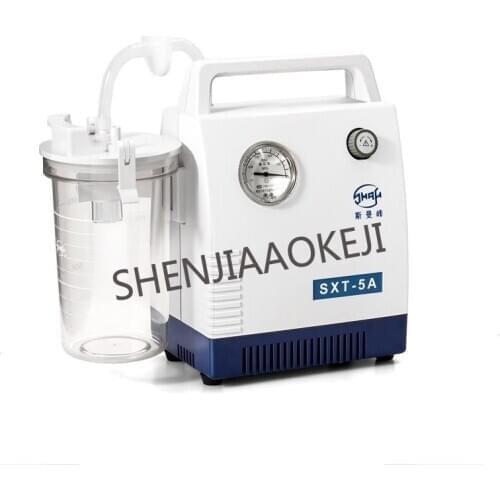 SXT-5A Drainage sputum vacuum pumping sputum machine portable elderly suck sputum device Continuous drainage machine 1000mL