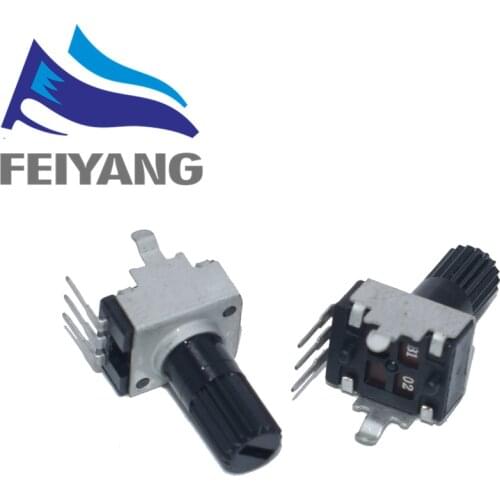 100pcs Rv09 Vertical 12.5mm Shaft 1k 2k 5k 10k 20k 50k 100k 0932 Adjustable Resistor 9 Type 3pin Seal Potentiometer