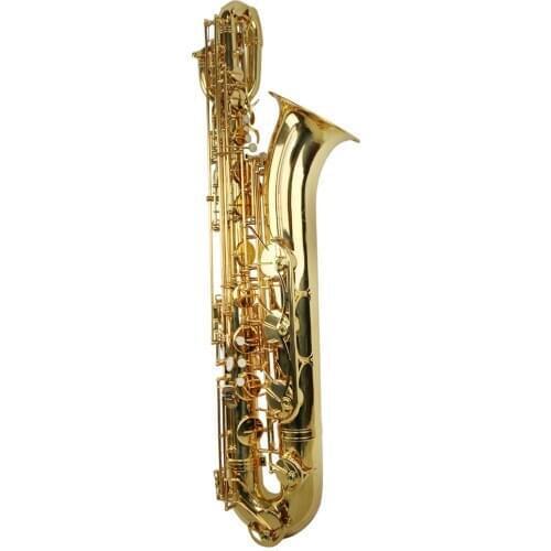 High Grade Tone Eb Gold lacquer Baritone Saxophone