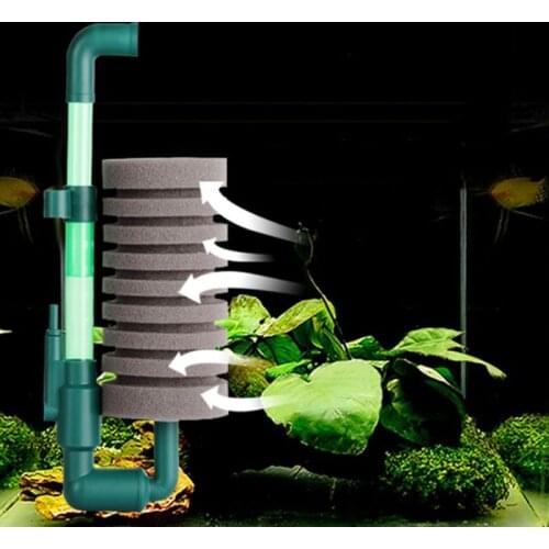 Bio Sponge Filter for Aquarium Fish Tank Shrimp Pond Air Pump Biochemical Filtration Noiseless Foam aquarium accessories 2021New