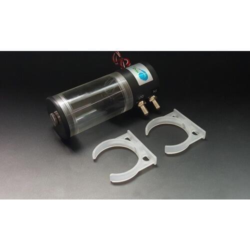 DYKB 500L/H 10W Water Cooling DC Pump Tank 250ML DC 12V CPU CO2 Laser Water Cooled cycle Pump for diy Computer Chassis