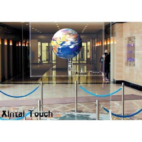 Free Shipping! 1.5m*0.6m Light Gray film self adhesive rear projection screen film,window display film