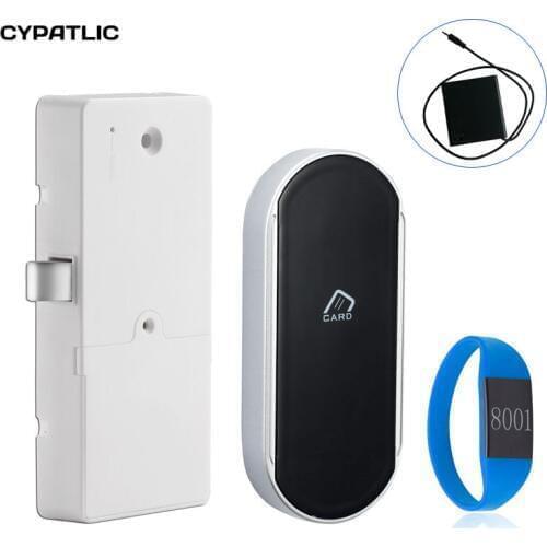 CYPATLIC GYM Rooms Keyless RFID Card Cabinet Lock Electronic Magnetic Locker Lock