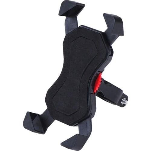 Black 360 Universal Bicycle Bracket Handle Mobile Smartphone Can Be Rotated