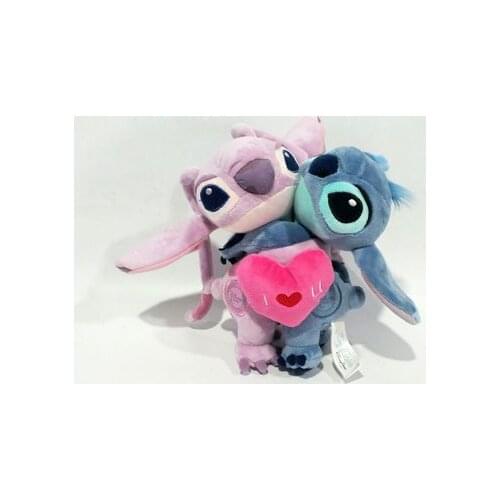 Disney Star Wars Lilo And Stitch Cartoon Girlrfriend Angel Cute Plush Toy Stuffed Dolls Gifts For Children
