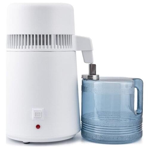 750W 4L Pure Water Distiller Water Purifier Container Stainless Steel Water Filter Device Household Distilled Water 110V/220V