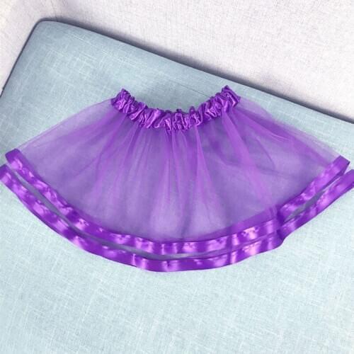 Purple skirts NEW Summer Kids Baby party birthday princess Tulle Pettiskirt Children mini short Tutu girl Skirt Falda Vestido