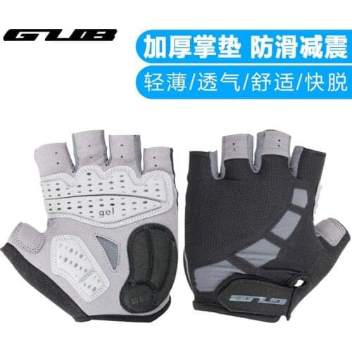 Mountain biking, road bike, half-finger gloves for men and women, silicone breathable spinning bike riding