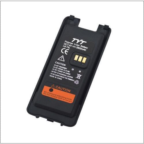 LB-75L Li-ION Battery 7.4V 2800mAh Battery Pack for Walkie Talkie TYT MD-398 Portable Two-way Radio Tytera MD398