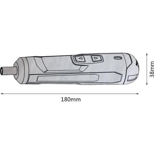Mini Electrical Screwdriver 3.6V lithium-ion Battery Rechargeable Cordless Power Drill with drill bits kits set