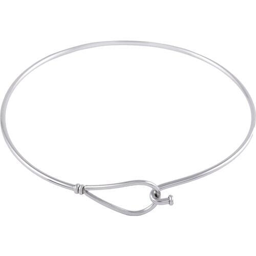 MJB0438 Multi Size Fashion Wirie Stainless Steel Metal Expandable Adjustable Charms Bracelet Bangle For DIY Jeweley 100 pcs/lot