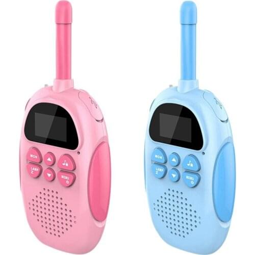 NEW-2 Pcs Kids Walkie Talkies Portable Handheld Parent-Child Talk Educational Interactive Toys Childrens Talkie