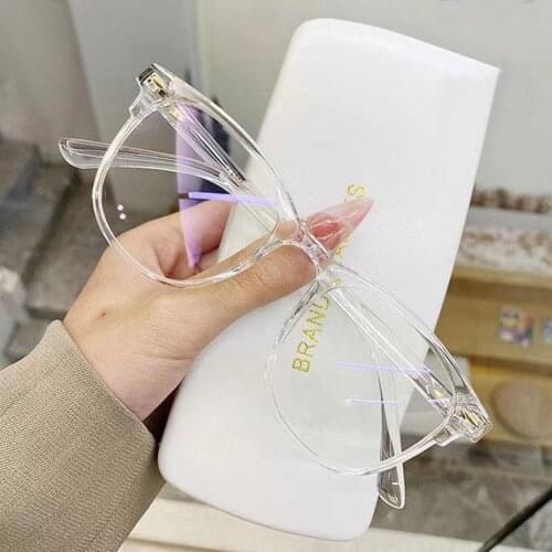 Blue Light Blocking Glasses New Women Oversized Eyeglasses Anti Blue Light Computer Glasses Men Safety Eyewear Spectacle