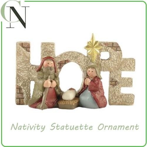 Nativity Statuette Christ Birth Nativity Scene Crafts Jesus Ornament Gifts Catholic Christian Decoration Gifts