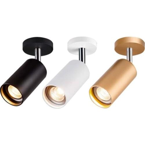 Surface Mounted 360° Rotatable LED Ceiling Downlight 7W 12W GU10 Bulb Replaceable Spot Light