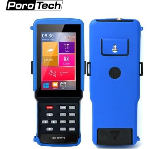 Security Wifi HD H.265 4K IP CCTV Tester Monitor AHD CVI TVI Analog CVBS wrist Camera Tester 8MP 5MP RJ45 TDR ONVIF POE 5 In 1