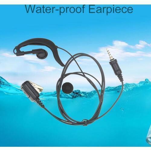VHF Marine Radio Earpiece IP67 Waterproof Walkie Talkie RS-35M IC-H25 earphone LCD Display 5W Float Handheld Two Way Ham Radio