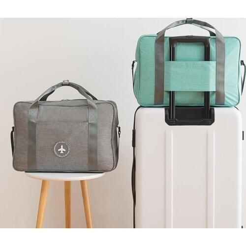 Waterproof Cation Nylon Bag OL Style Duffle Bag Large Big Bag Luggage Bag Weekend Bag Women Travel Bags Hand Luggage Bolso Viaje