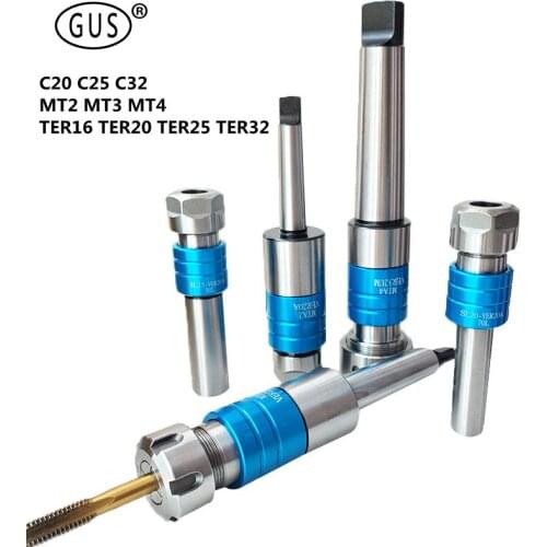 1pcs C20 C25 C32 MT2 MT3 MT4 morse TER16 TER20 TER25 TER32 tapping retractable shank floating handle tool for nc lathe drill