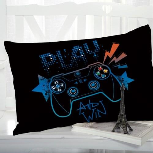 1pc Cartoon Gamepad Childrens Pillow cover Pillow case Bedding Pillowcase Pillowcovers decorative 50x70 3D for kids baby play