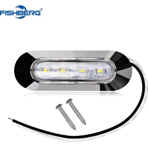 10-30v E4 Truck LED Side Marker Lights Clearance Lamp Warning Light External Lights for Car Trailer Caravan Light 24v 12v