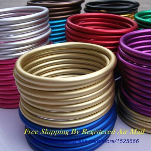 Free Shipping 10pcs/5pairs 3" Large Size Coloured Aluminium Sling Rings Making Your Baby Carrier
