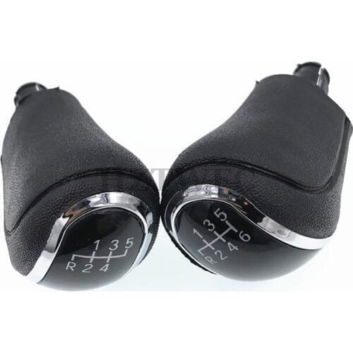 5 6 Speed Gear Shift Knob Stick Pen Handle For Mercedes Benz C-Class W203 S203 For W202 BJ 93-01 For A-Class W168