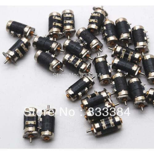 FREE SHIPPING 20PCS 4 Wire 2 Phase micro stepper motor D6mm x H11mmFREE SHIPPING