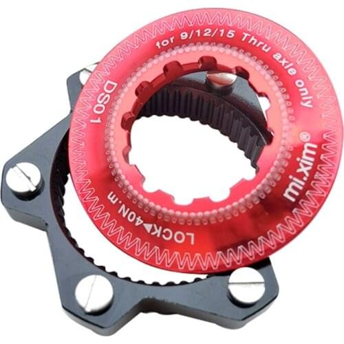 Disc Center Lock Hub Conversion Mountain Centerlock to 6-hole Bike Brake Adapter