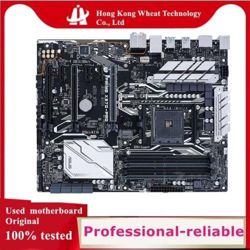 For ASUS PRIME X370-PRO Motherboard Socket AM4 DDR4 For AMD X370 Original Desktop Mainboard Used Mainboard