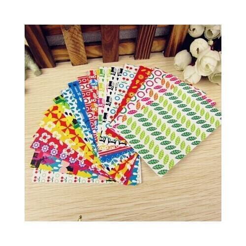 JETTING 20 Pcs Home Decor DIY Scrapbook Paper Photos Frame Decorative Stickers For Instax Mini Film Photo Albums Wholesale