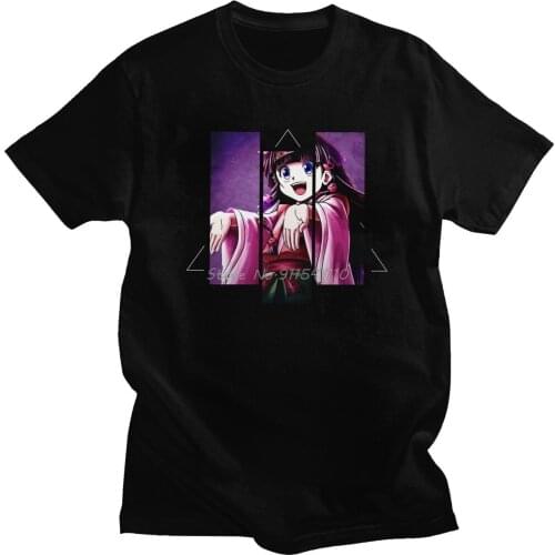 Classic Anime Men T Shirts Alluka Zoldyck Short Sleeved Cotton Manga Tee Kawaii Casual Hunter x Hunter T-shirt Gift Idea
