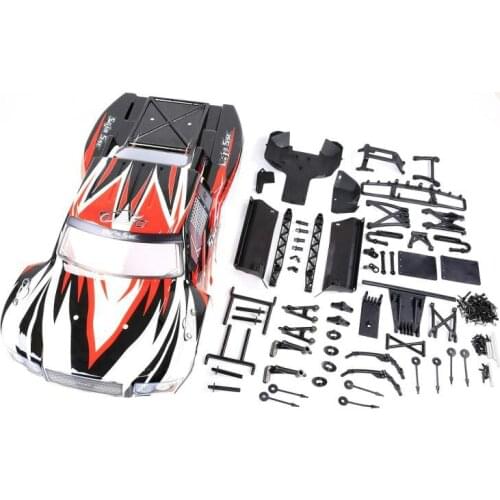 5B Upgrade To 5SC Transparent Car Body Shell Transform Kit Fit for 1/5 HPI ROVAN ROFUN KM GTB TS BAJA 5SC