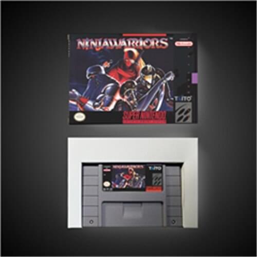 Ninja Warriors - Action Game Card US Version with Retail Box