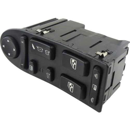 For MAN TGA TGX 81258067045 Black Power Master Window Lifter Switch 901104002 Glass Frame Riser Control Panel 81258067098