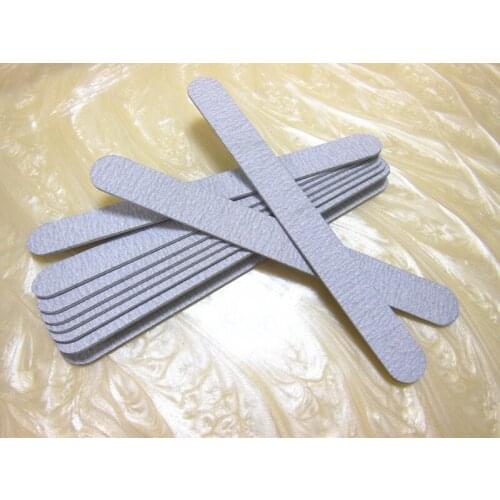 50 pcs/lot plastic nail file 180/180 zebra nail emery board manicure file nail products personal care tool free shipping