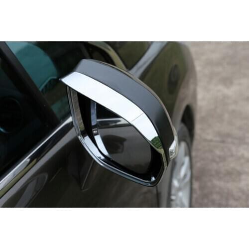 2013 2014 2015 For Peugeot 3008 3008GT Car Side Door RearView Turning Mirror Cover Rain Eyebrow Frame Trim ABS accessories