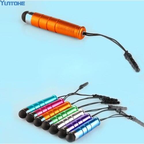 With the function of 3.5 mm dustproof plug good quality popular Mini Capacitive Stylus Touch Pen For Iphone for htc 10000pcs/lot