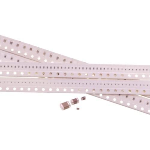 100PCS 0603 10V 16V 25V 50V 0.1UF 1UF 2.2UF 4.7UF 10UF 6.8UF 10UF 100NF 103 104 220P(221K) SMD condensador