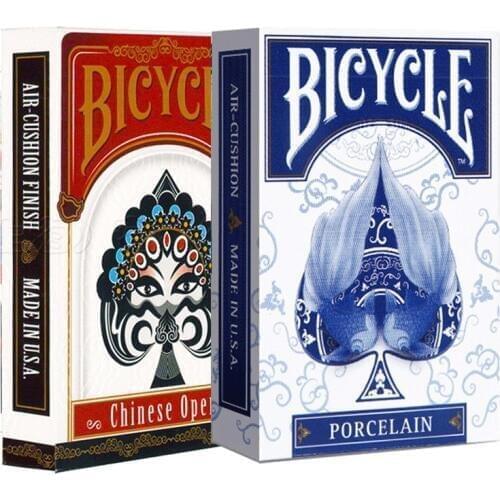 Bicycle Opera Playing Cards Porcelain Deck Chinese Element Poker Magic Cards Magic Props Magic Tricks for Professional Magician