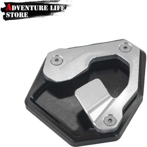 Motorcycle Kickstand Foot Side Stand Extension Support Plate Pad For CRF1000L Africa Twin CRF 1000L CRF1000 L 2016 2017 2018