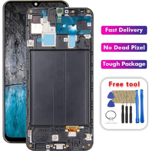 For Samsung galaxy A30 A305/DS A305F A305FD A305 LCD Display Touch Screen Digitizer Assembly with Frame