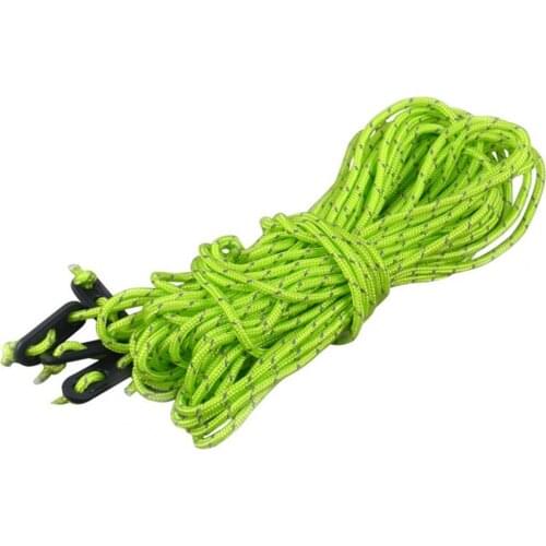 4Pcs 400cm Tent Rope Convenient Strong Nylon Windproof Multi-functional Straps Cord for Camping Tent Accessories