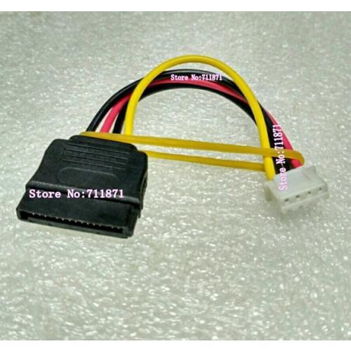 4P to SATA Power Cable 4 needle SATA Power Line 4 hole pins SATA power supply line Small Computer S-ATA HDD DVD-Rom Power Cord