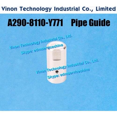 A290-8110-Y771 Lower Pipe Guide for Fanuc C,iA,iB series. edm spare parts End Head For Leading Wire To Rollers A2908110Y771