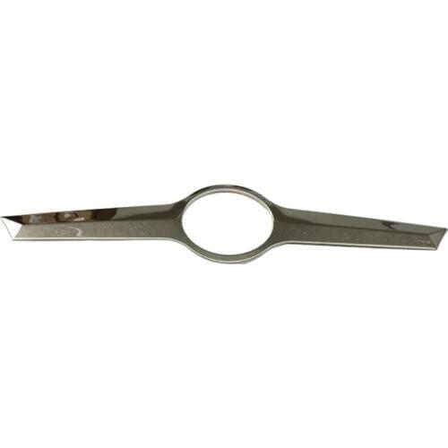 Car ABS Chromed Plastic Rear Trunk Lid Cover Trim Around Logo Automobile Exterior Mouldings For Hyundai Tucson SUV 2016 2017