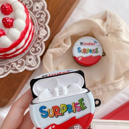 Brand Funny surprise egg Case for Huawei Freebuds 3 Charging Box Soft Silicone Wireless bluetooth Earphone protect Cover coque