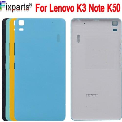 For Lenovo K3 Note K50 Back Battery Cover Housing Case Replacement Parts For Lenovo K50 Battery Cover